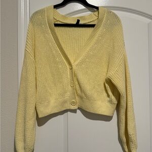 Yellow Knit Sweater